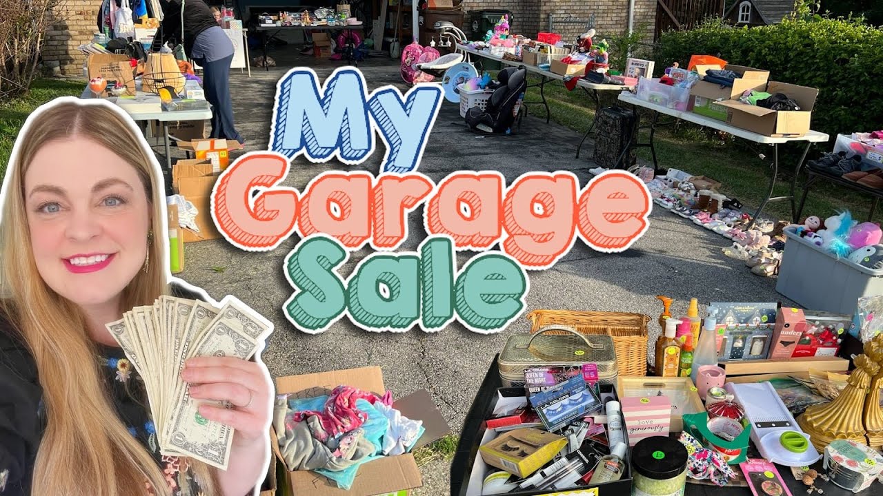 My Garage Sale-How Much Did I Make? How did I Price my Items?