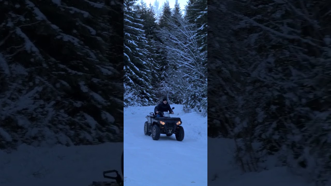 Cu ATV pe Călimani