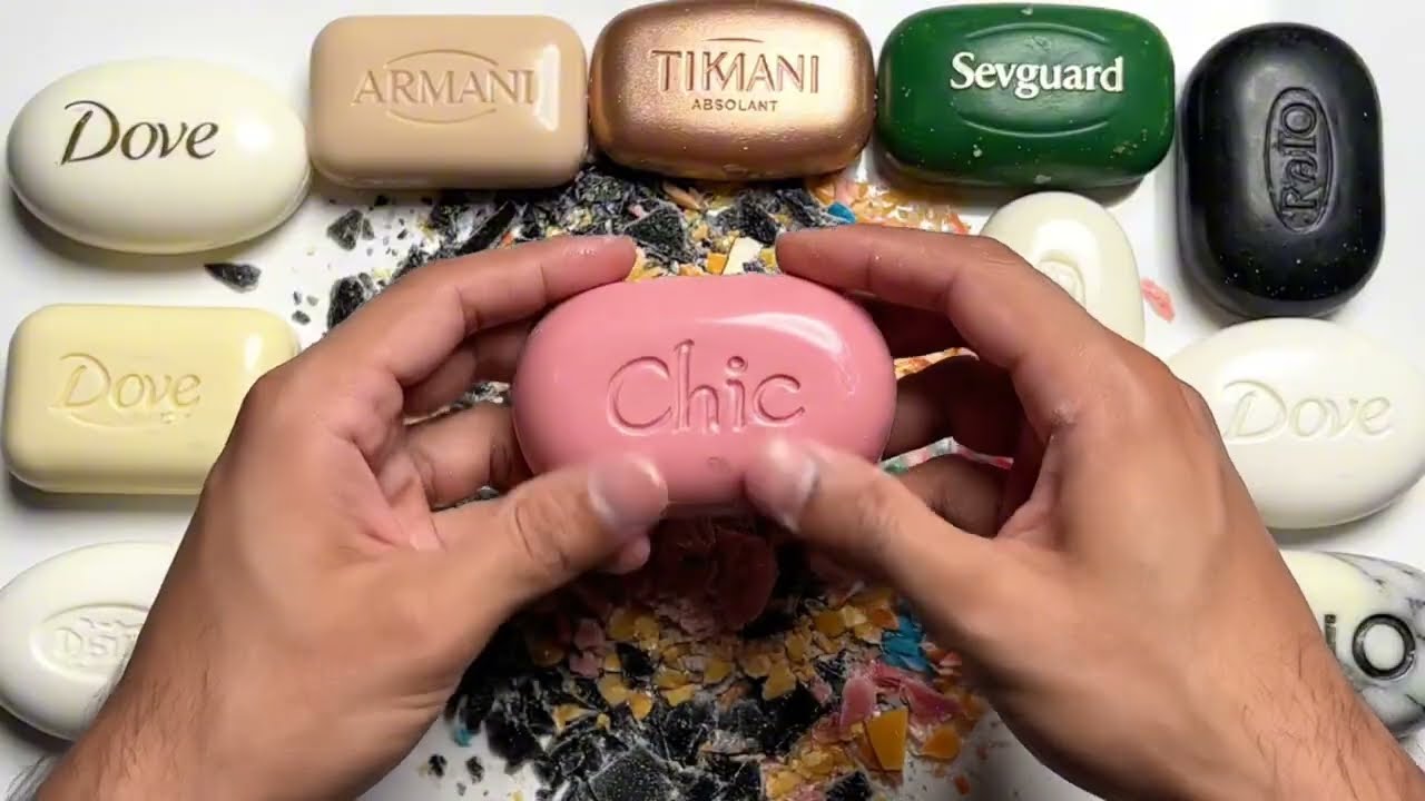 🌈 ASMR Soap Grating | Ultra Crunchy | No Talking  #asmrsoap #soapgrating #satisfying 