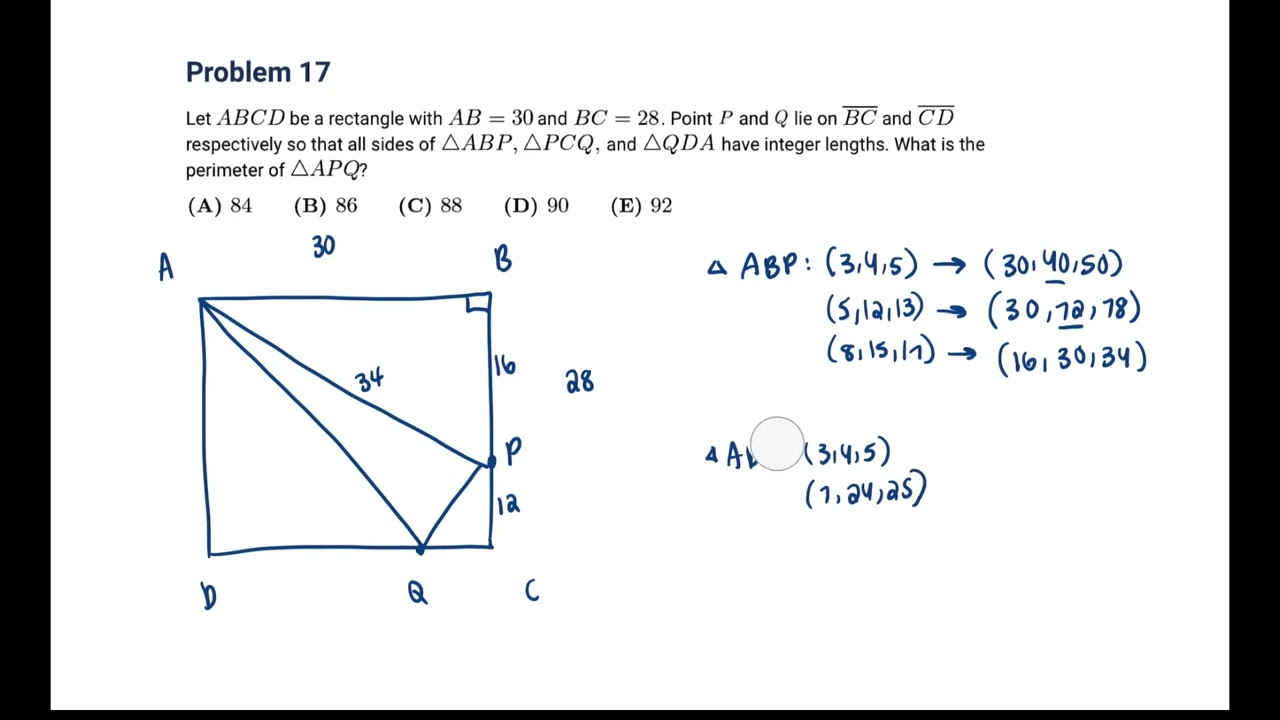 Problems #17: AMC10A 2023