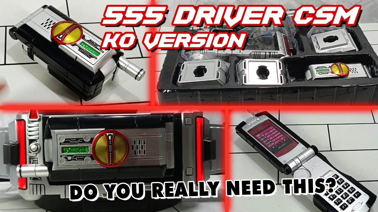 Epic Kamen Rider 555 Gear CSM KO | Henshin Belt