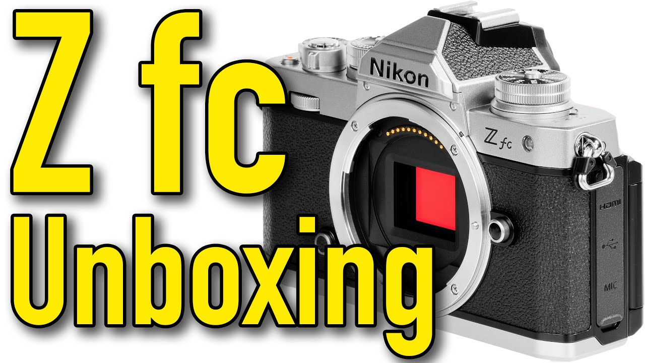 Распаковка Nikon Z fc от Кена Роквелла