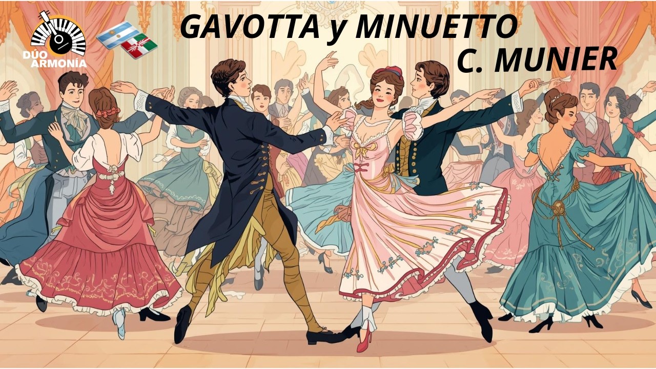 GAVOTTA Op 39  N°4; MINUETTO Op 39 N°2  C  MUNIER