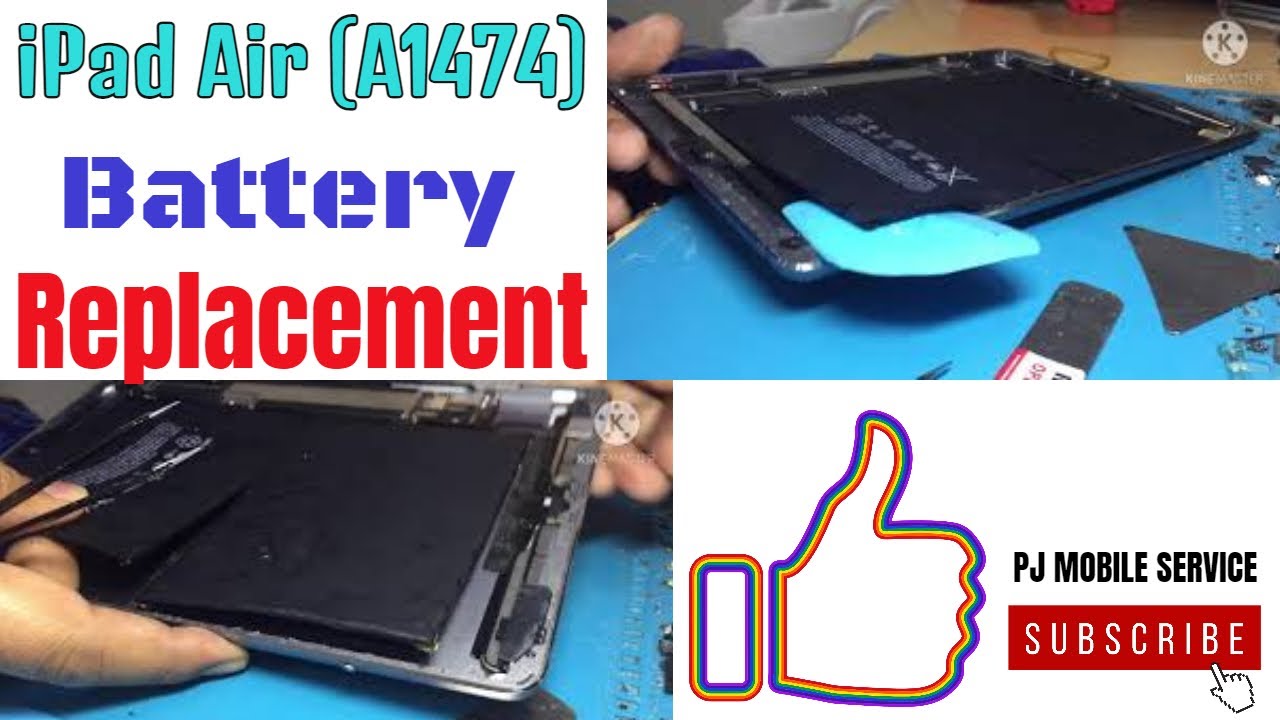 iPad Air A1474 Battery replacement