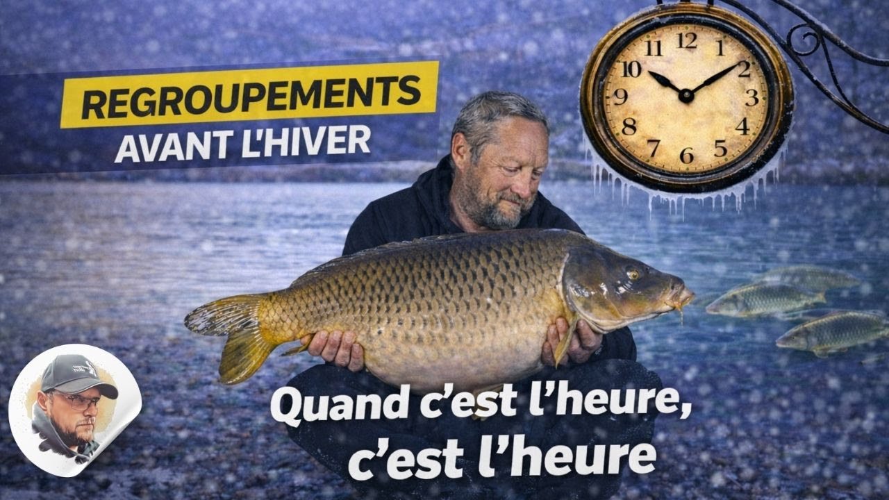 P&ecirc;che hivernale : comprendre le comportement des carpes pour plus de touches