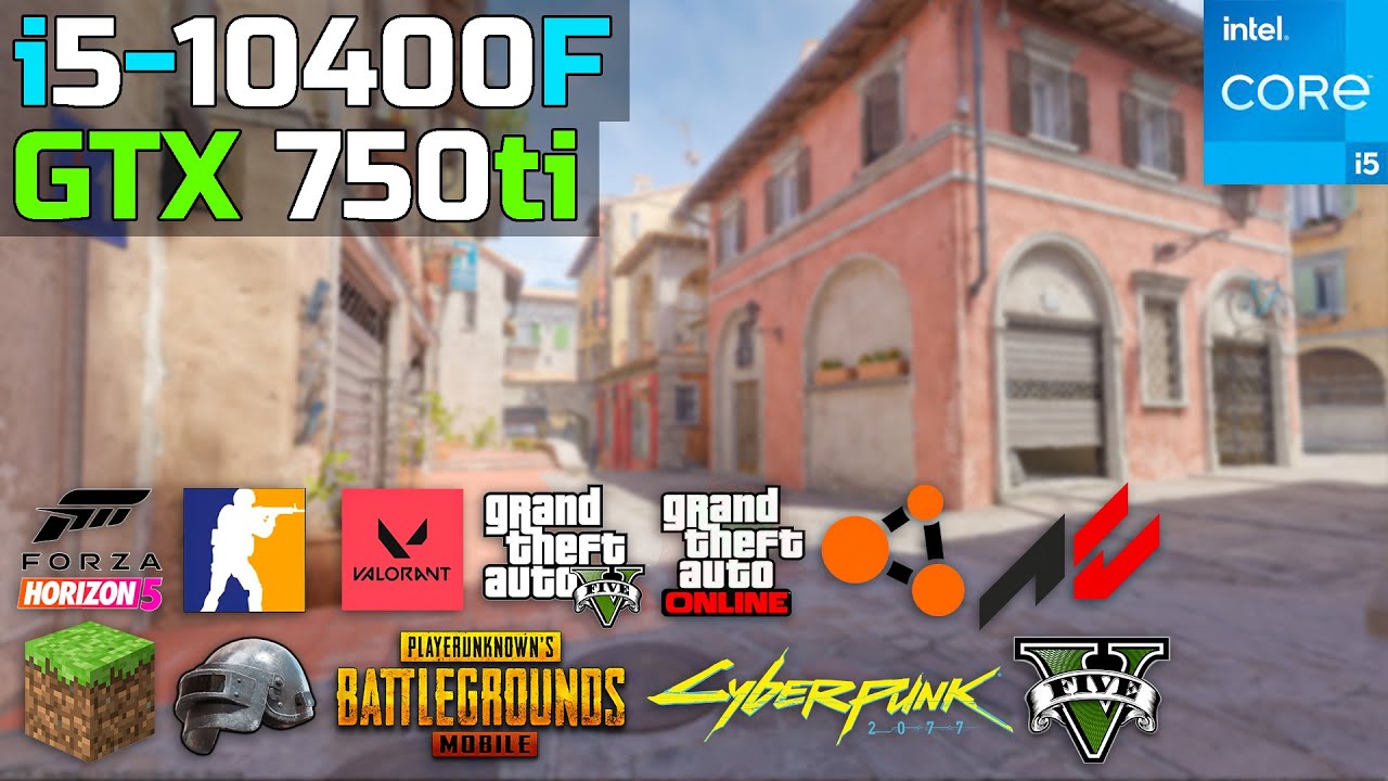 GTX 750ti + i5-10400F Test Games | 12 Games Tested in 2025!