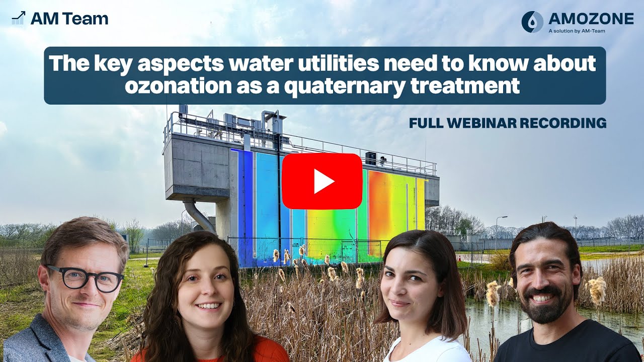 Webinar | Ozonation as a quaternary treatment: the key aspects water utilities need to know