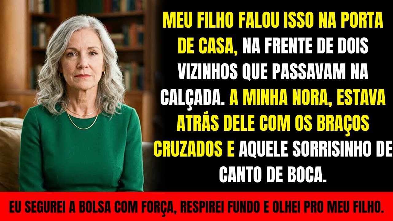 Fui expulsa como lixo pelo meu próprio filho. Duas semanas depois, ele se arrependeu.