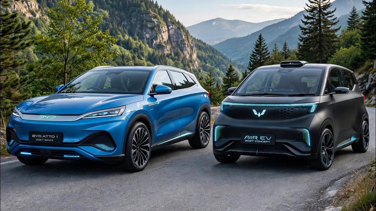 BYD Atto 1 2027 VS Wuling Air EV 2027 Concept - The $12K EV War Starts NOW! 2027  