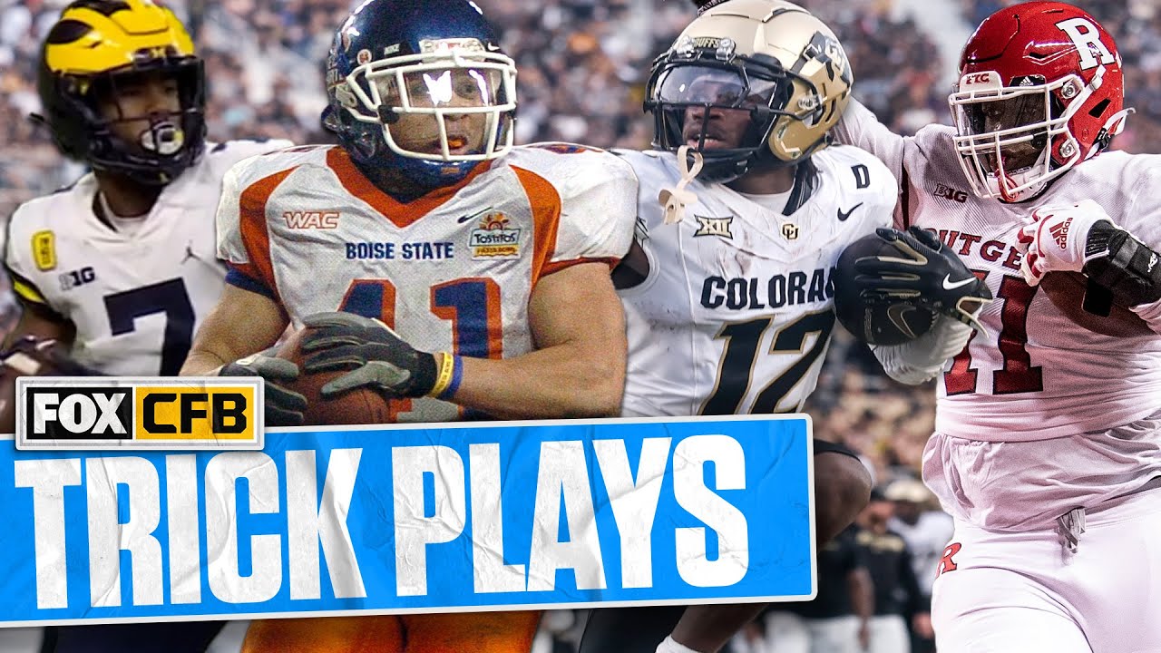 CRAZIEST College Football Trick Plays EVER on FOX&nbsp;🏈 CFB on FOX