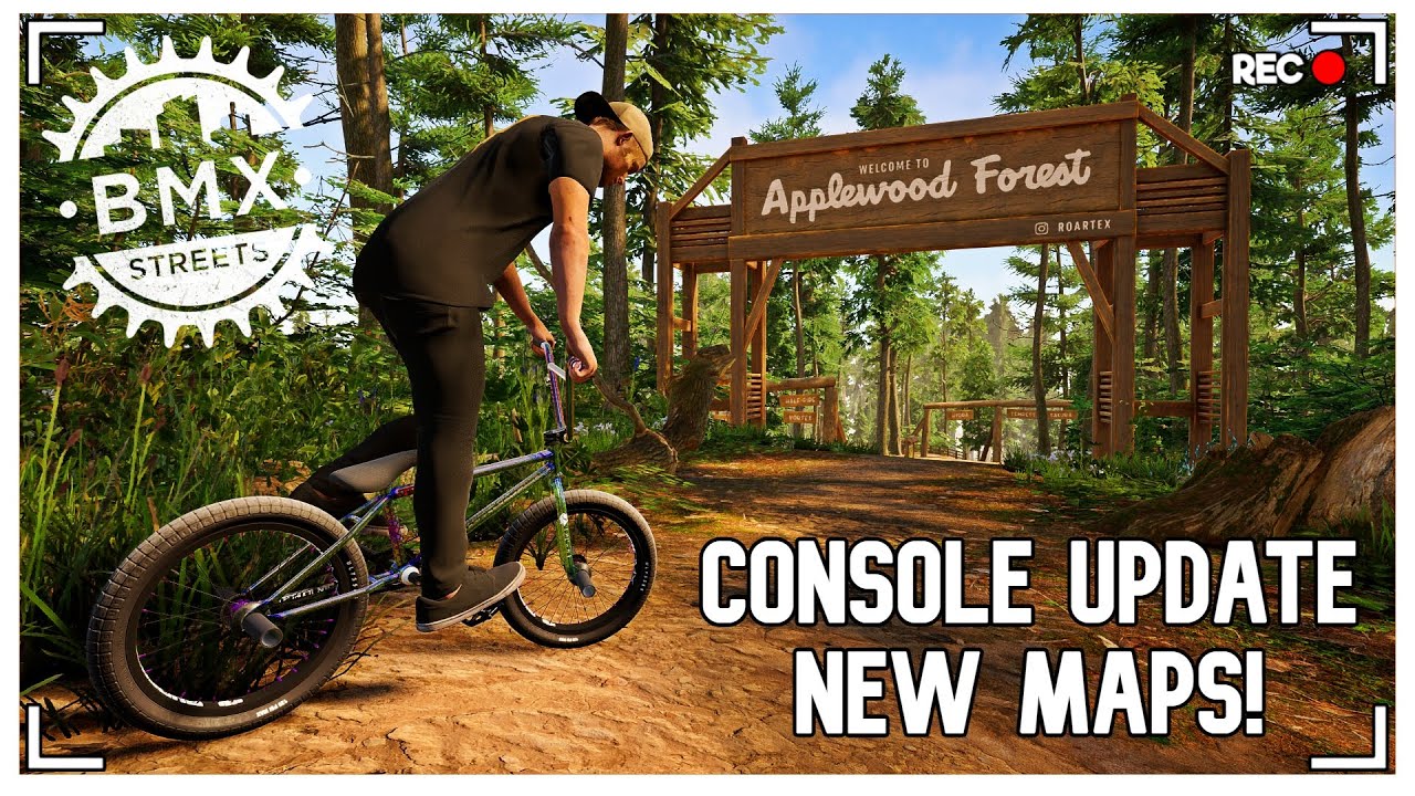 BMX Streets FINALLY Released On Console! Applewood Forest Is INSANE (BMX Streets Update Gameplay)