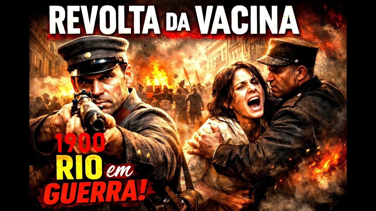 Rio de Janeiro nos anos 1900 &mdash; A Revolta da Vacina e a Cidade em Guerra