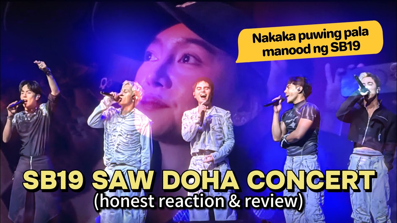 I Went to SB19’s Doha Concert as a NON-FAN… and I Was Shocked 😳 | Honest Reaction & Review 🇶🇦