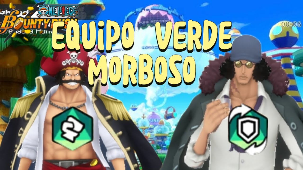 ROGER Y KUZAN EL EQUIPO VERDE MORBOSO |ONE PIECEBOUNTYRUSH| #onepiecebountyrush #onepiece