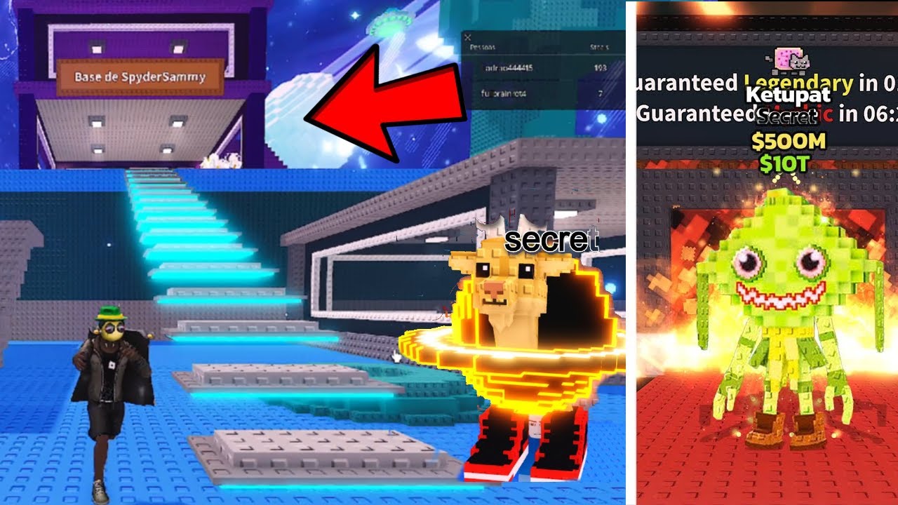 I STOLE 5 SECRETS FROM SAMMY’S BASE!  STEAL A  BRAINROT NEW UPDATE!