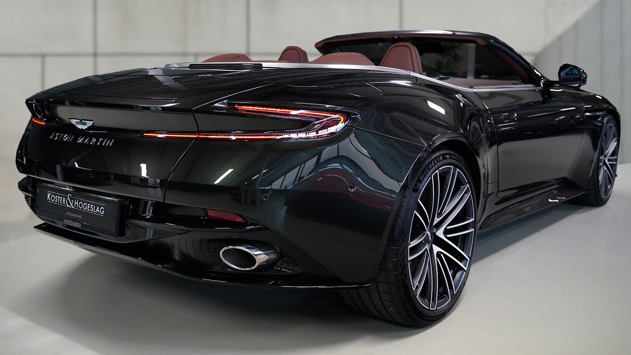 2025 Aston Martin DB12 Volante (689hp) - Sound & Visual Review!
