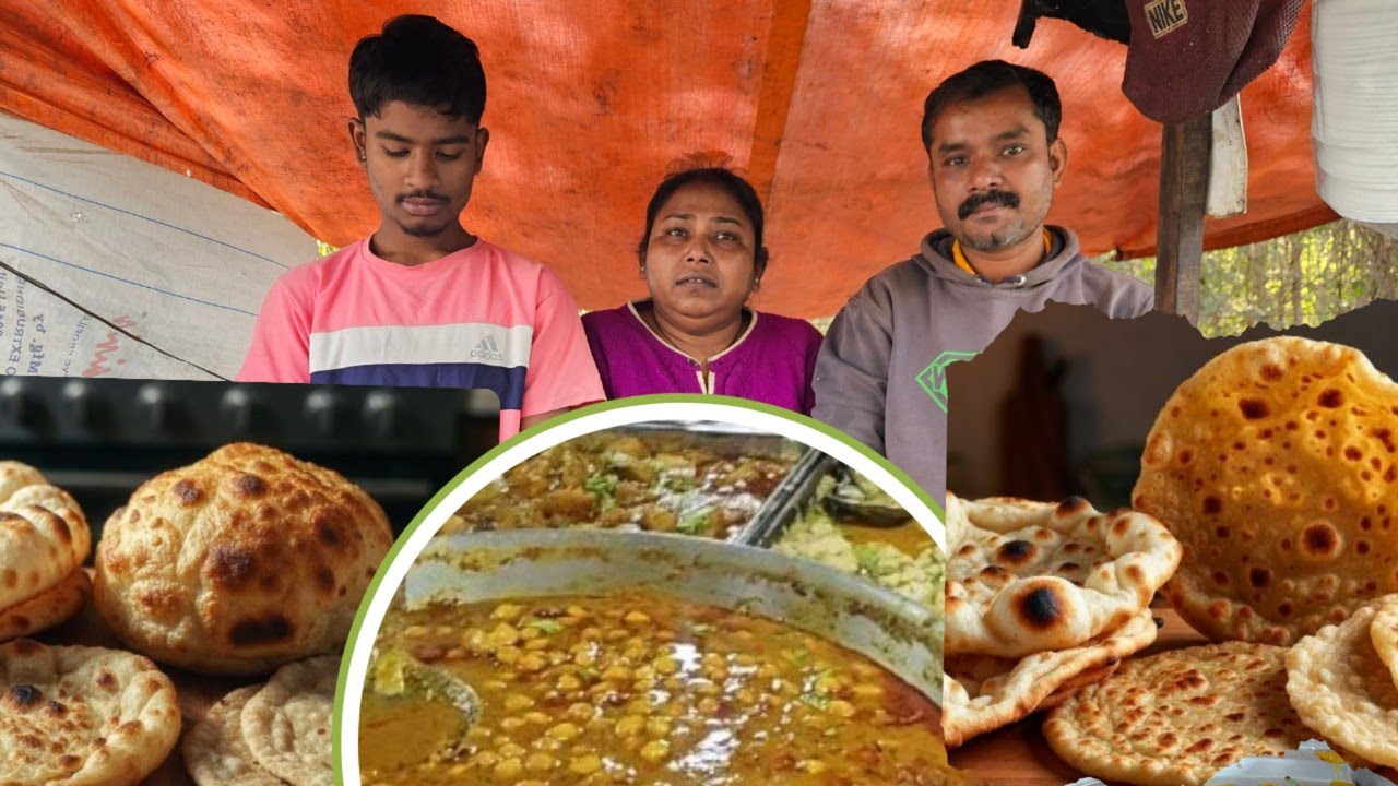 Crazy people eating Paratha & Kochuri at Shyamnagar | শ্যামনগর এক্সাইটেড সামনে নান  কচুরি