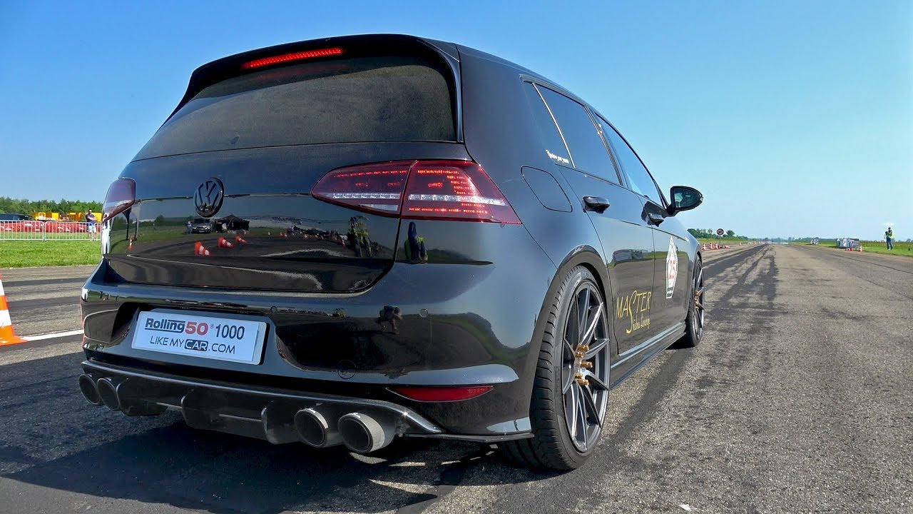 390HP Volkswagen Golf 7 R HPT with REMUS Exhaust!