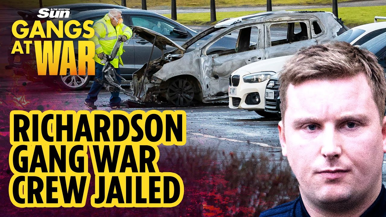 GANG WAR: Six members of caged kingpin Mark Richardon&rsquo;s crew jailed for 101 years