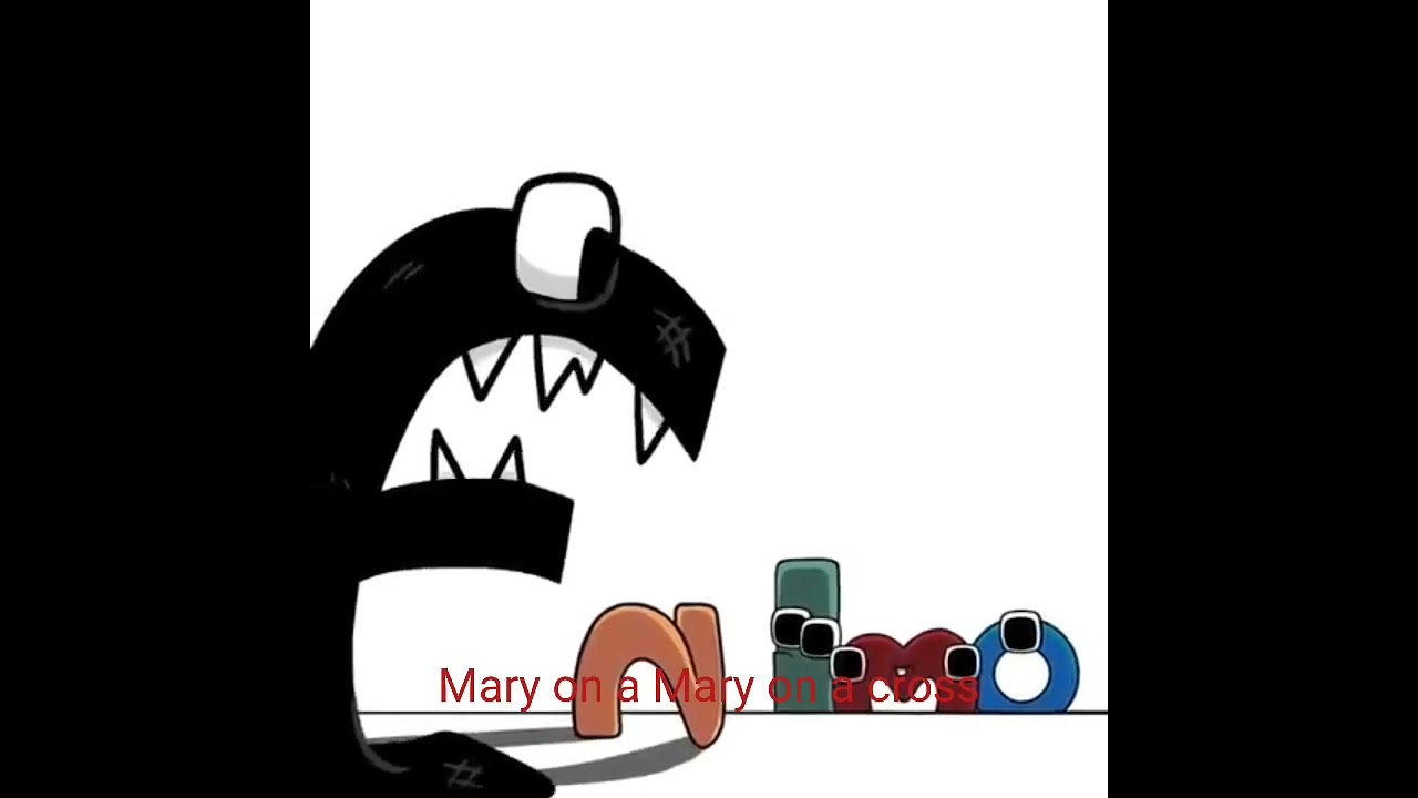 🖤Mary On A Cross Alphabet Lore Edit🧡