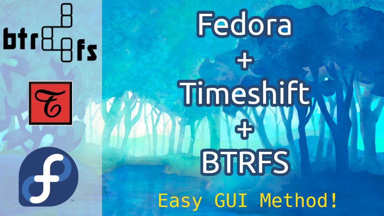 Installing Fedora with Timeshift compatible encrypted BTRFS Snapshots - Easy GUI Method!