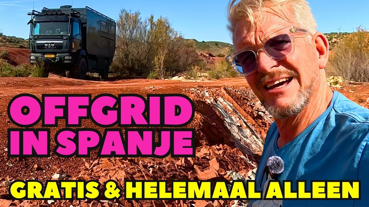 RAADSEL BIJ MURCIA: DE RODE AARDE VAN DE LAGUNAS MARGAS ROJAS - EXPEDITION TRUCK - DWVLOGT #363