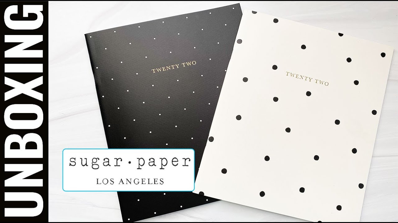 UNBOXING Sugar Paper 2022 Monthly Planner - MY FAVORITE!!!