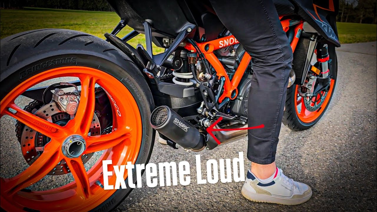 KTM Superduke 1290 Brutal Sound / Shark RCT / Launch Control