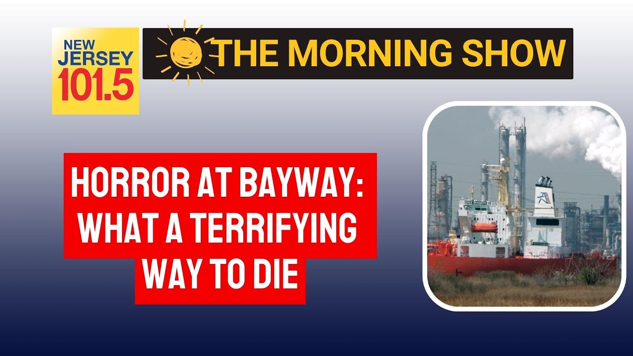 Horror at Bayway chemical plant in NJ: What a terrifying way to die.