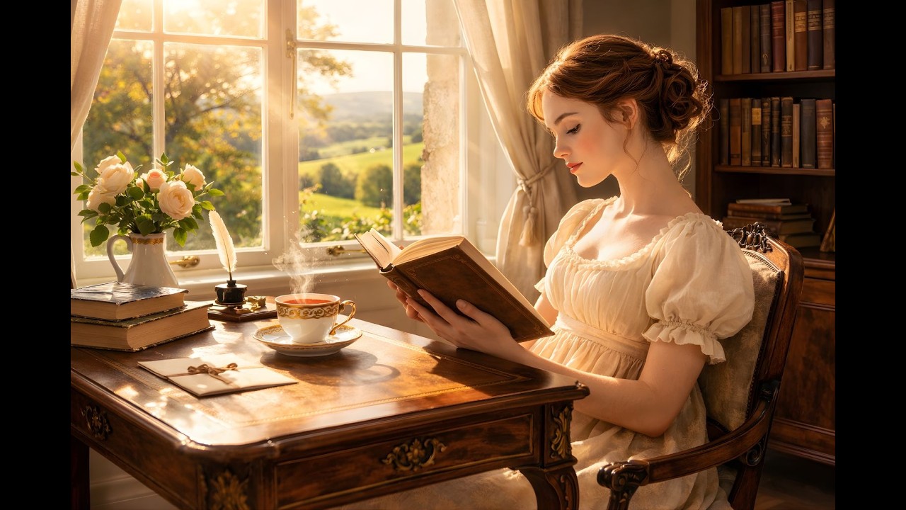 Jane Austen Inspired Study Music | 2 Hours of Calm Classical Piano for Focus