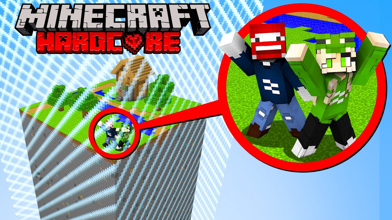 1 CHUNK WELT in MINECRAFT HARDCORE (mit BENX)