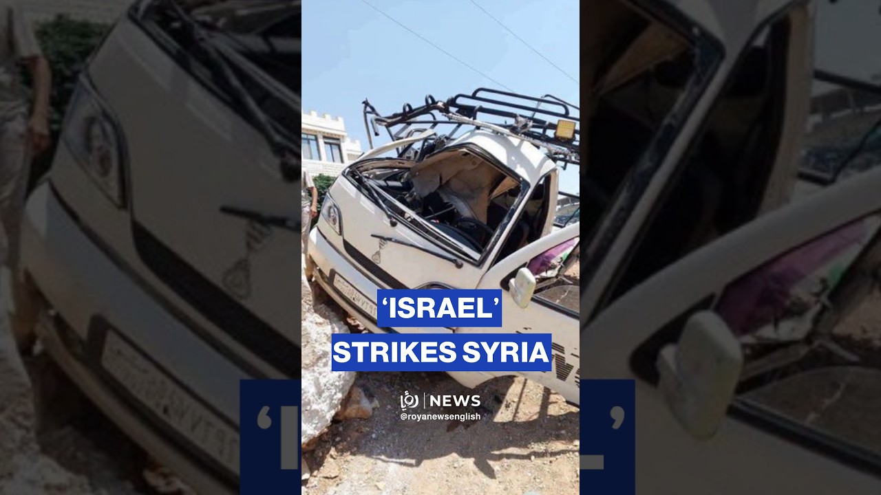 One injured in 'Israeli' drone strike in southwest Syria