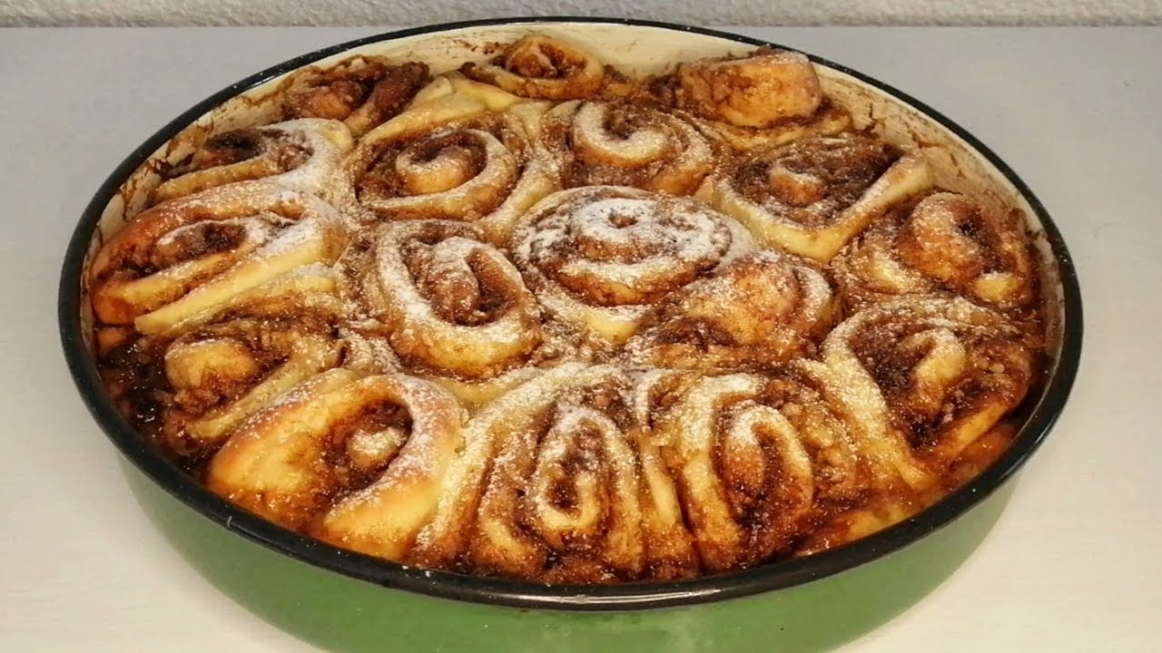 Cimet rolnice sa jabukom - mjera na šolje / Cinamon rolls - mekane, ukusne
