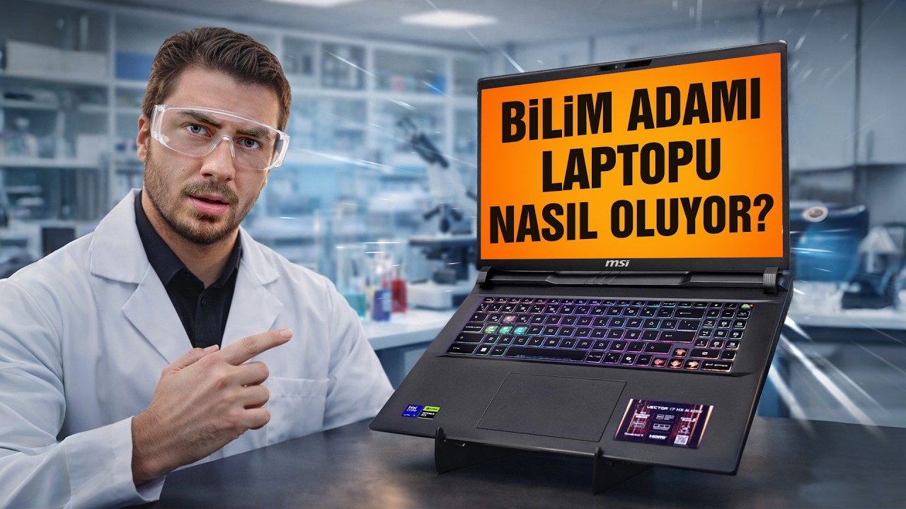 BİLİM ADAMLARI (STEM) Neden Bu Laptopu Kullanıyor? 😅| Intel Ultra 9 275HX