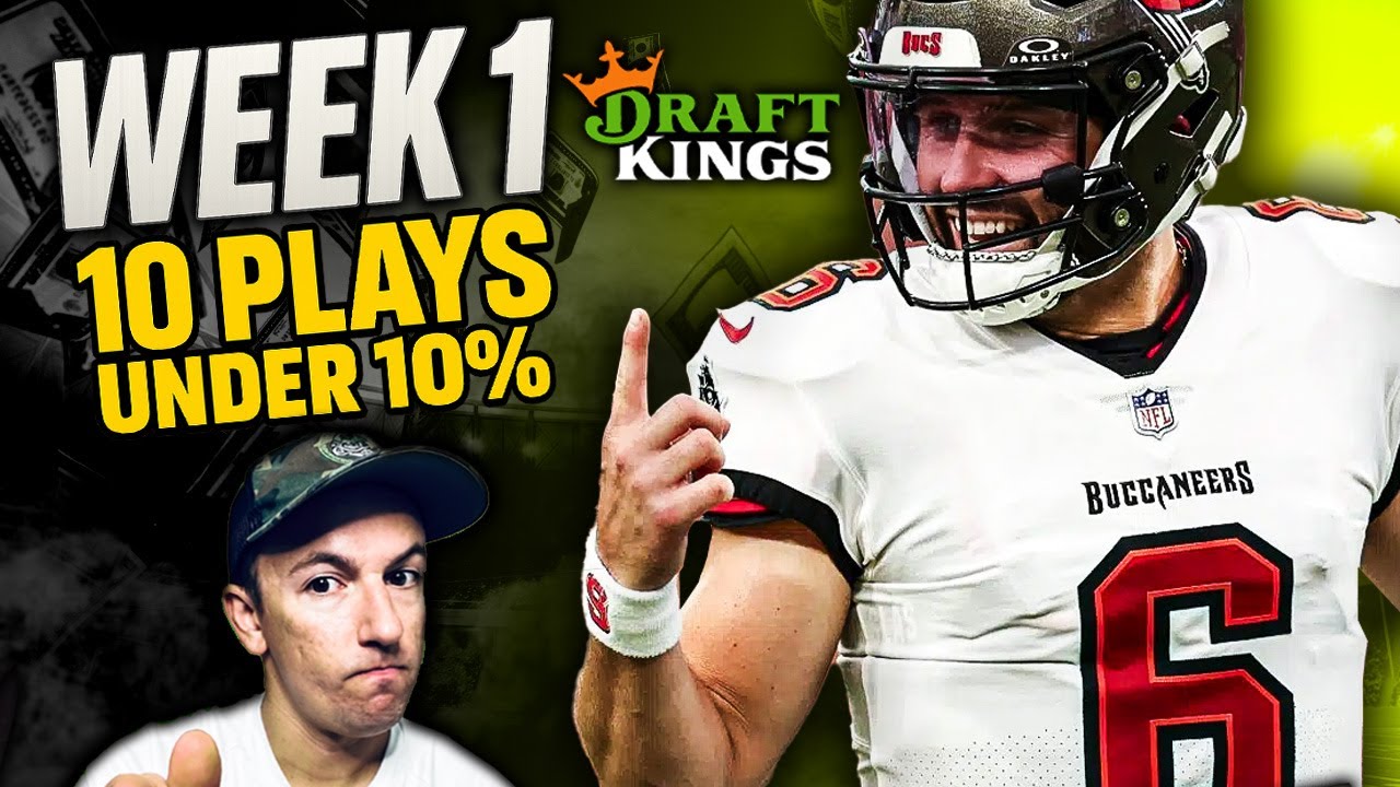 10 Week 1 DFS Plays Under 10% Ownership | Draftkings and Fanduel
