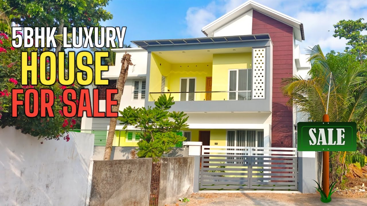LD434 – 5BHK Luxury House for Sale in Alappuzha Town | Premium Living by LD Real Kerala