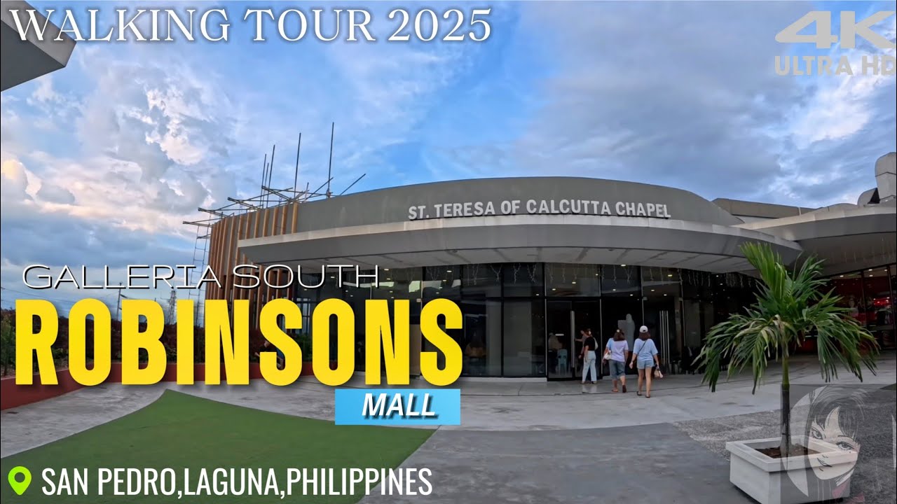 [4K] 2025 Update || Walking Tour of Robinson Galleria South, San Pedro, Laguna!