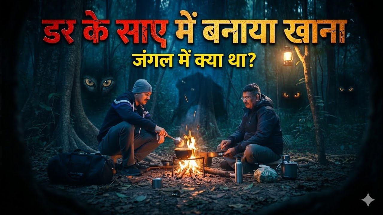 माँ दीबा के चरणों में 🔥 ख़तरनाक जंगल CAMPING और COOKING | Darr Ki Raat! PART-2