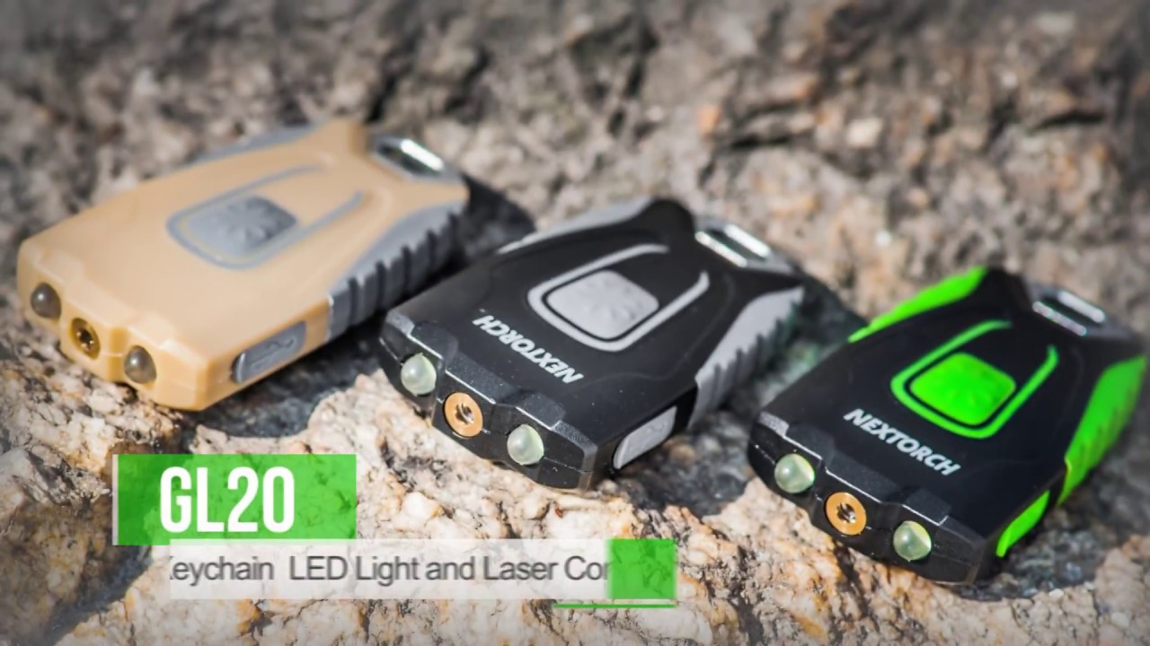 NEXTORCH Compact Multi-purpose keychain LED light GL20