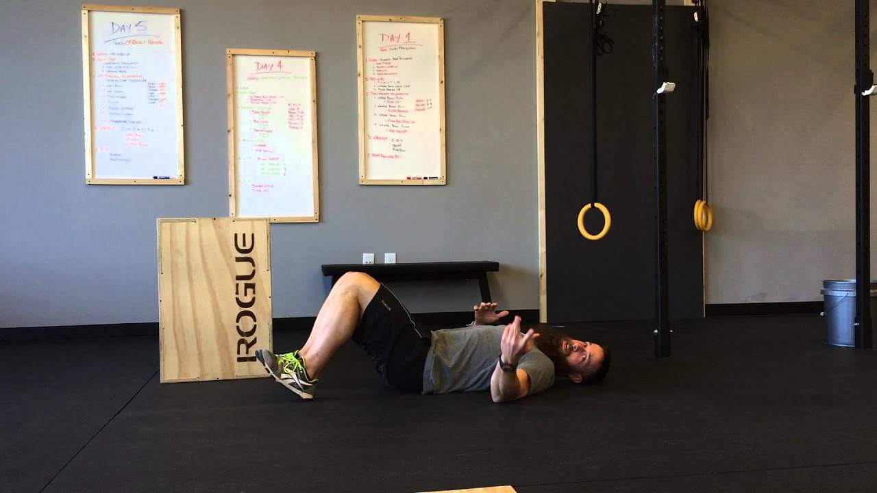 Glute Bridge PreHab Exercise | GPS Human Performance