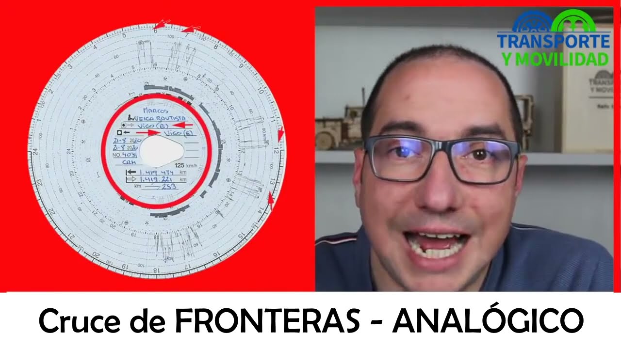 🚧 Paso de FRONTERAS en TACOGRAFO ANALOGICO 🚧