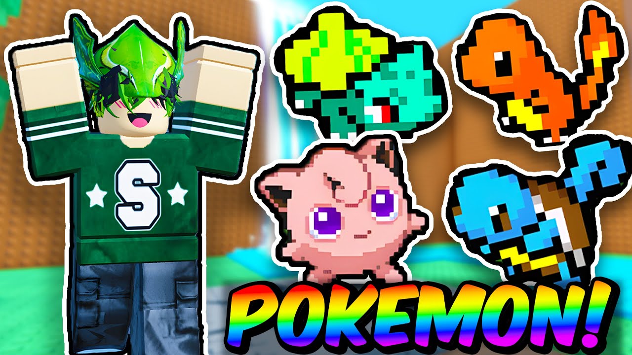 ROBLOX'TA TÜM POKEMONLARI YAKALADIM! - Roblox
