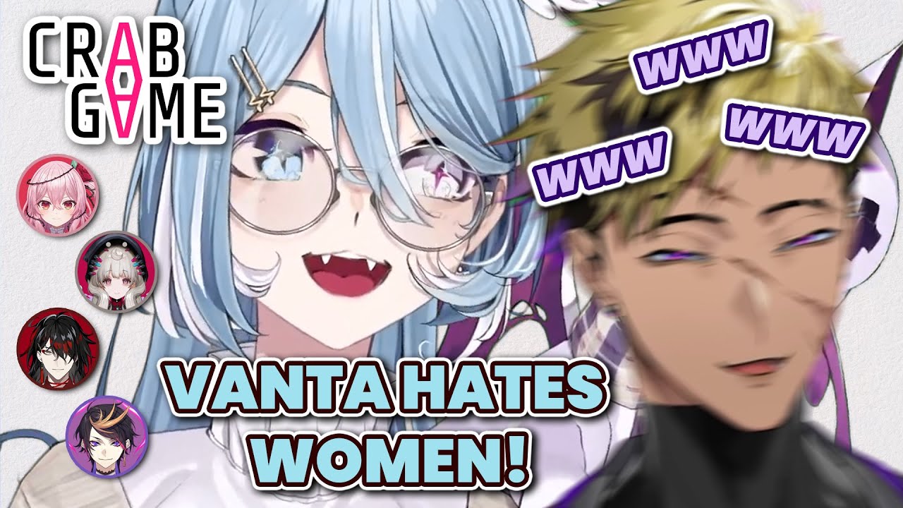 Elira made Vanta laugh so hard in Crab Game【NIJISANJI EN CLIP】