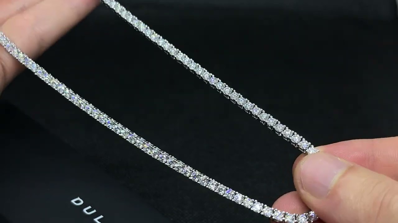 Unboxing Collana Tennis con pietre in Moissanite da 3mm DULAME