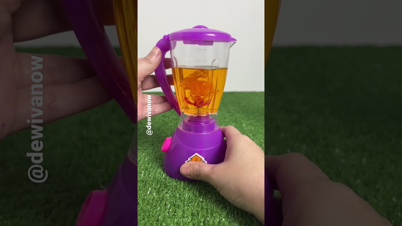 Bikin jus jeruk dari kertas #dewivanow #diy  #jusjeruk #blender #kertaskrep #kertasjagung