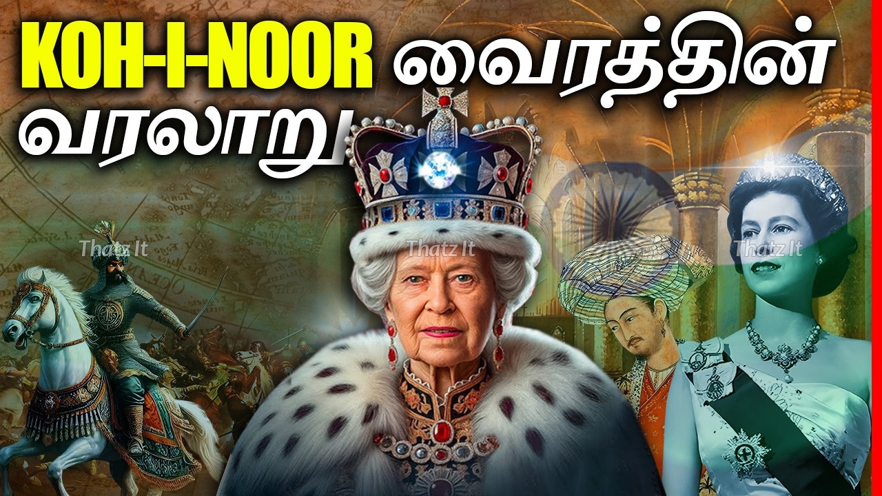 இந்தியாவிலிருந்து பிரிட்டிஷ் வரை சென்ற வரலாறு | The Story of Kohinoor Diamond | Thatz It Channel