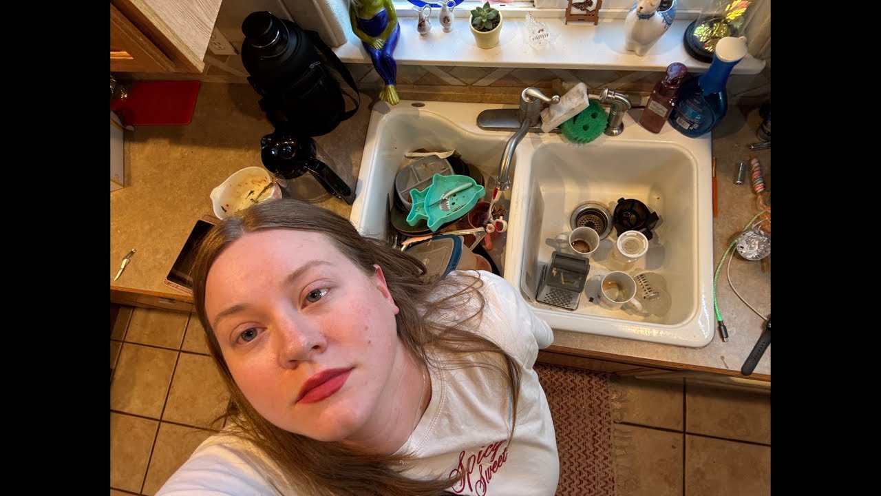 do dishes w me lol live