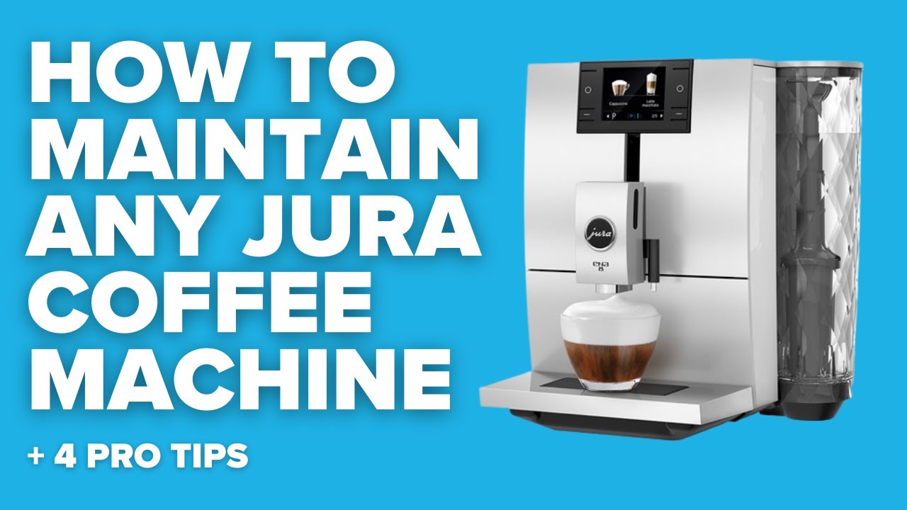 How to clean and descale any at home Jura Coffee Machine
