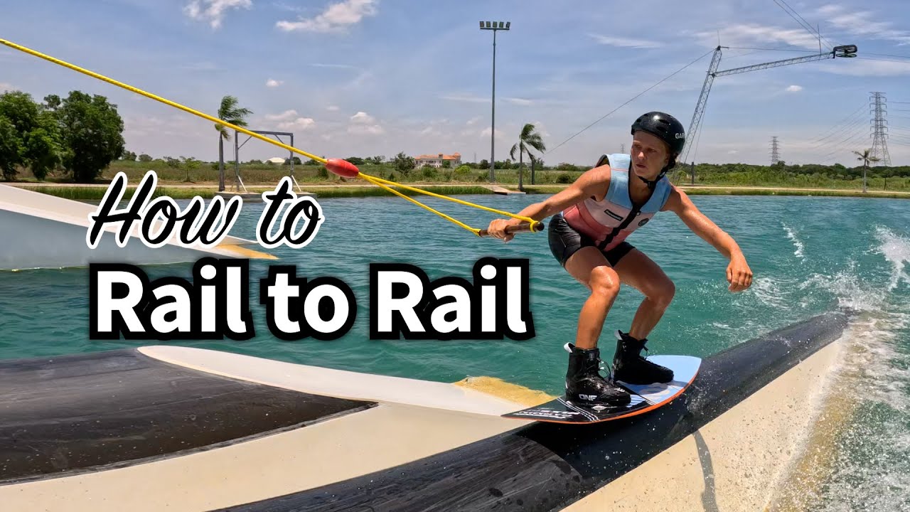 How to Rail to Rail - Cable Wakeboard Tutorial