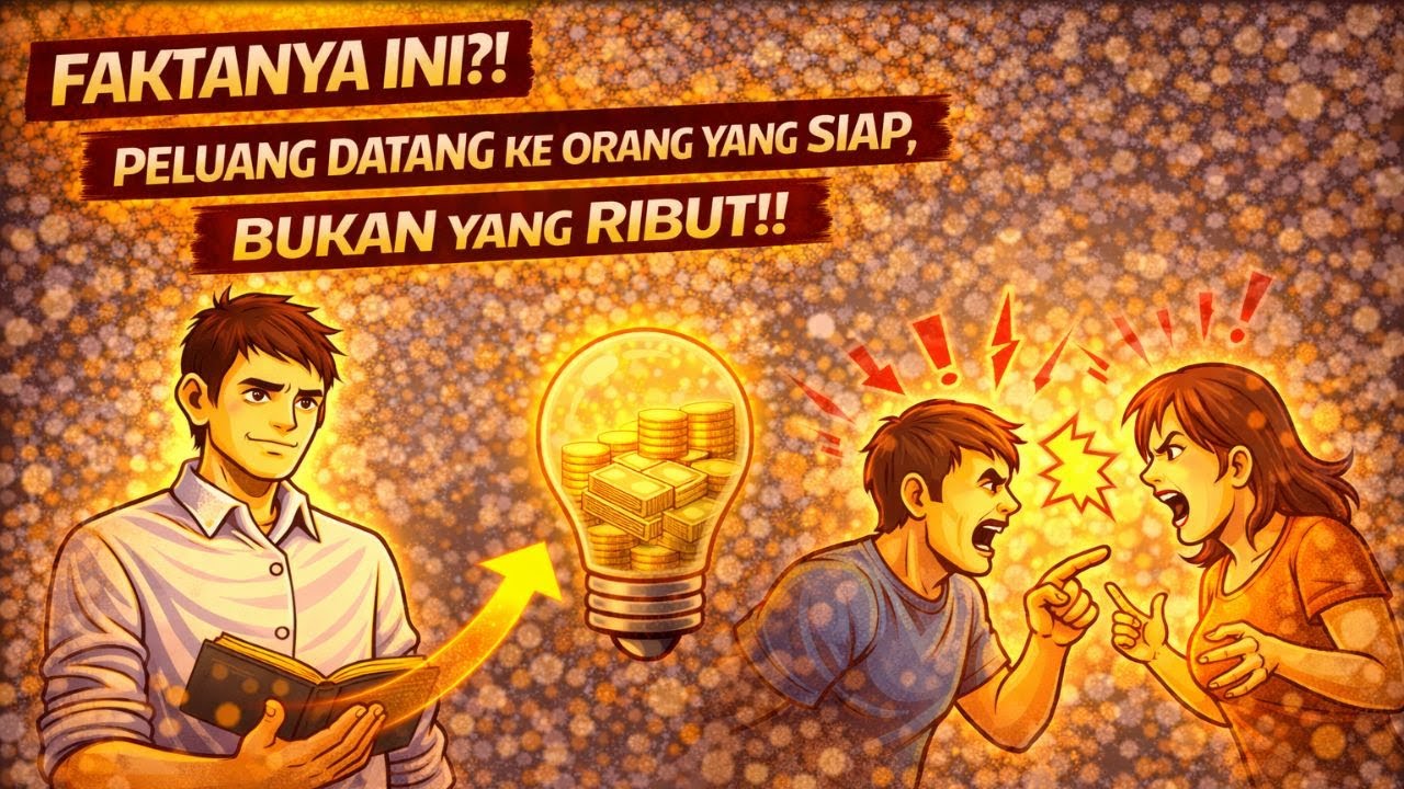 Siapkan Dirimu! Peluang Datang ke Orang yang Siap, Bukan yang Ribut. Motivasi Hidup Sukses.